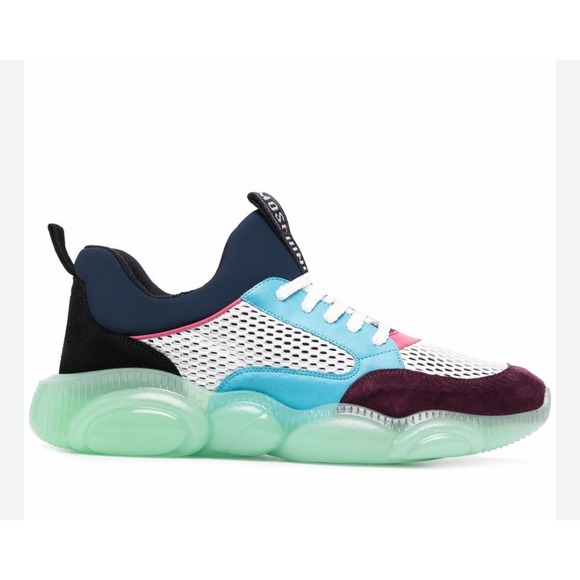 Moschino - TEDDY Snearkers / Multicolor / size 42 EU , 9 US - Picture 1 of 8